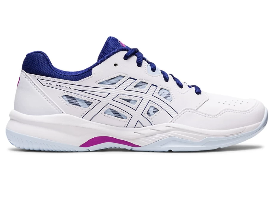 ASICS Women's GEL-RENMA Running Shoes - White/Dive Blue