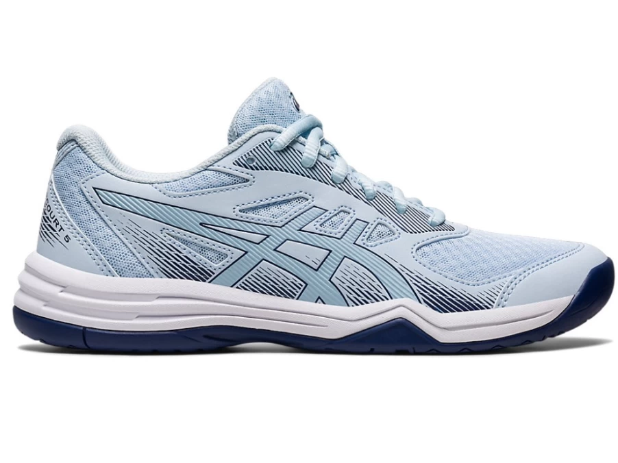 ASICS UPCOURT 5 Women's Tennis Shoes in Sky/Indigo Blue