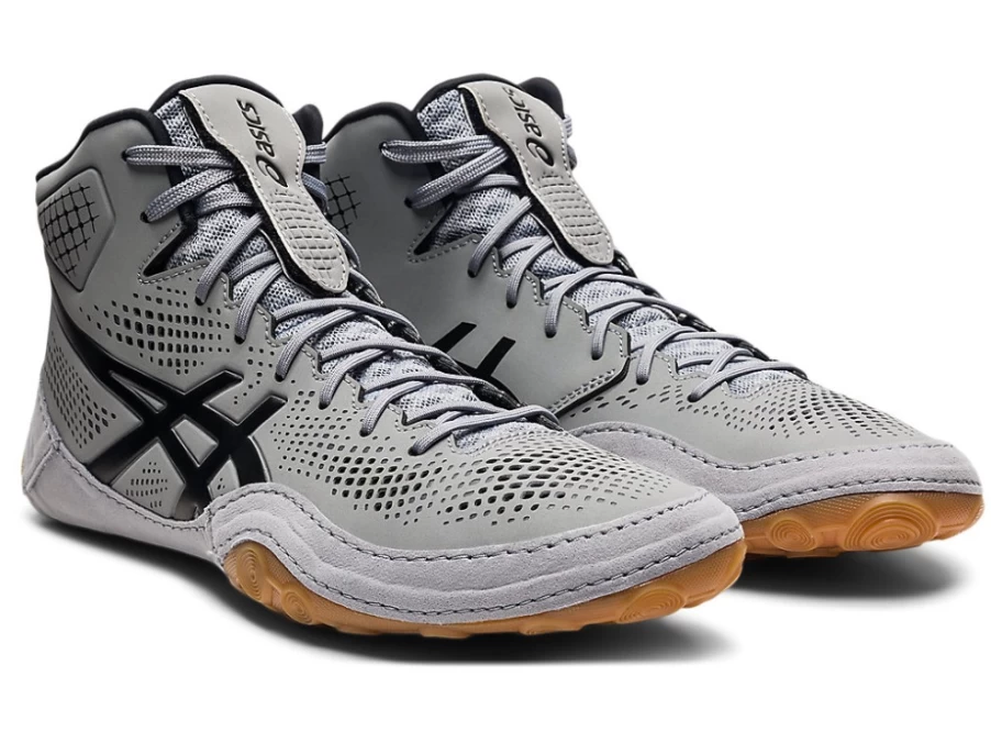 ASICS MEN's DAN GABLE EVO 2 Wrestling Shoes - Sheet Rock/Black