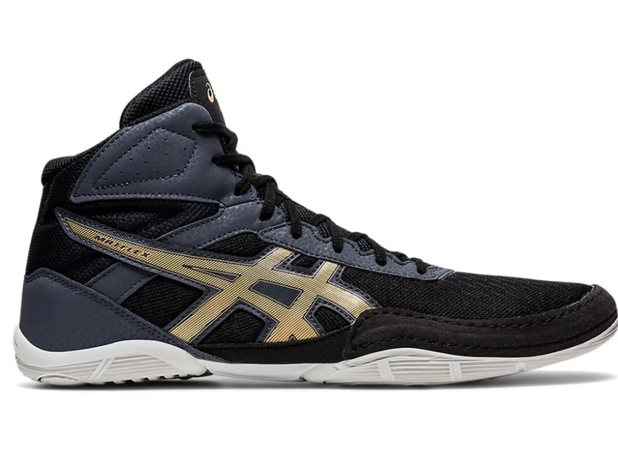 ASICS MATFLEX 6 Wrestling Shoes for Men - Black/Champagne