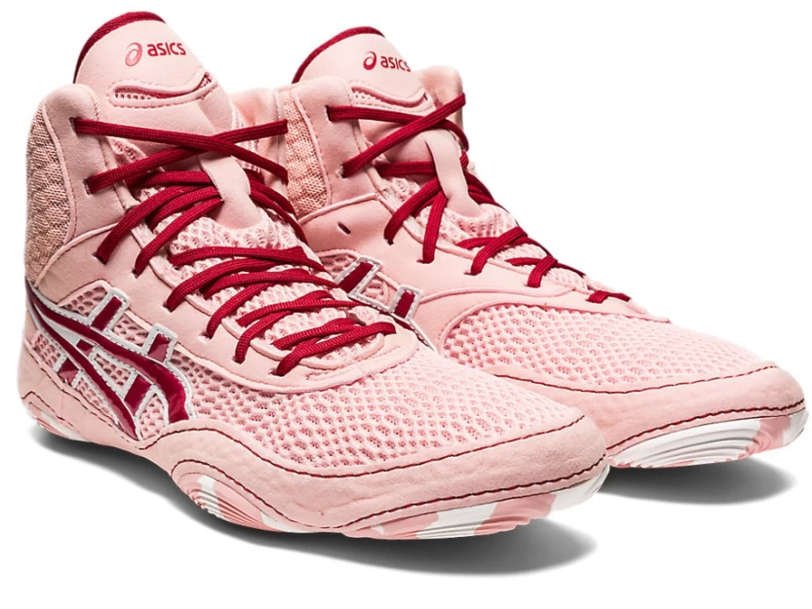 ASICS Women's MATBLAZER Sneakers in Frosted Rose/Cranberry - Lightweight Running Shoes