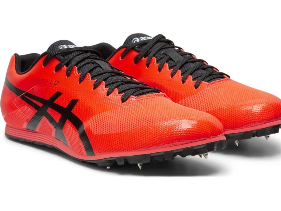 ASICS Hyper LD 6 Men's Running Shoes - Sunrise Red/Black