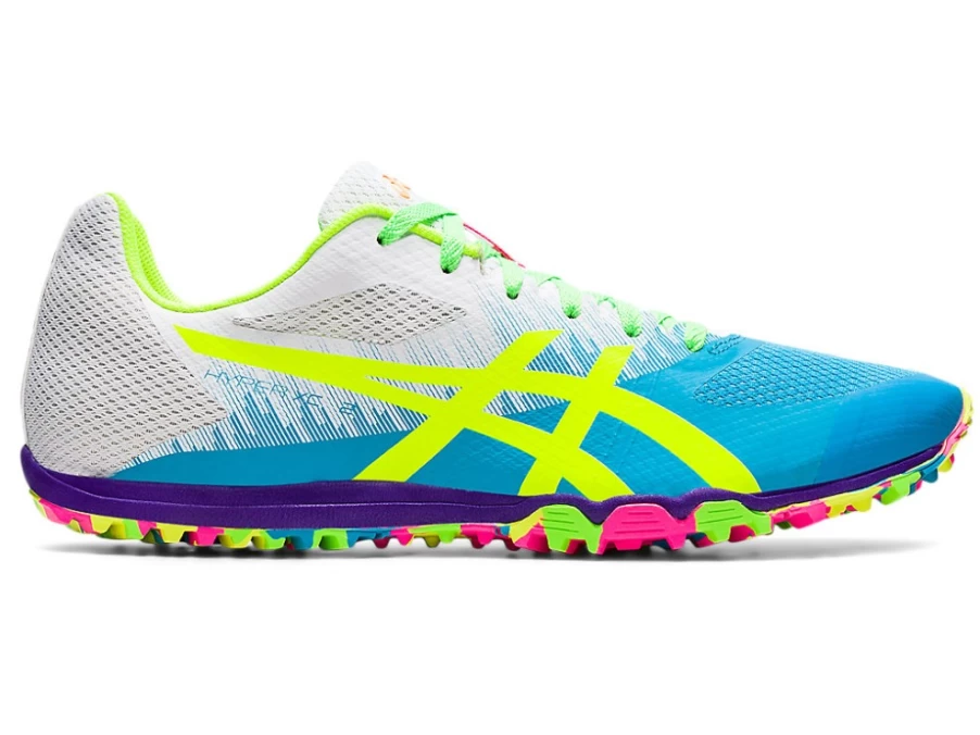 ASICS HYPER XC 2 Unisex Running Shoes - Digital Aqua/Safety Yellow