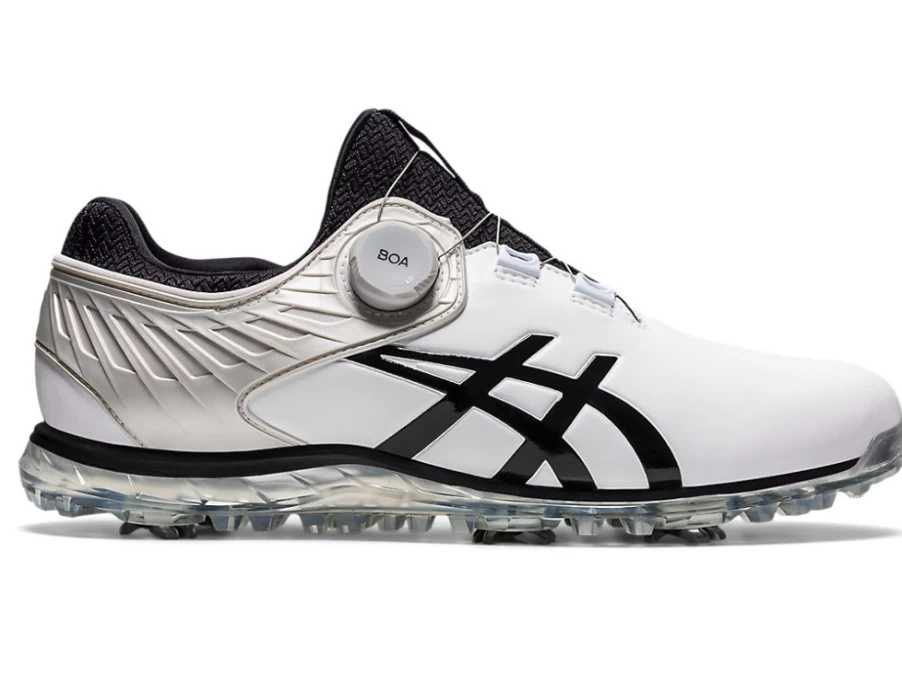ASICS Men's GEL-ACE PRO 5 BOA Running Shoes - White/Black