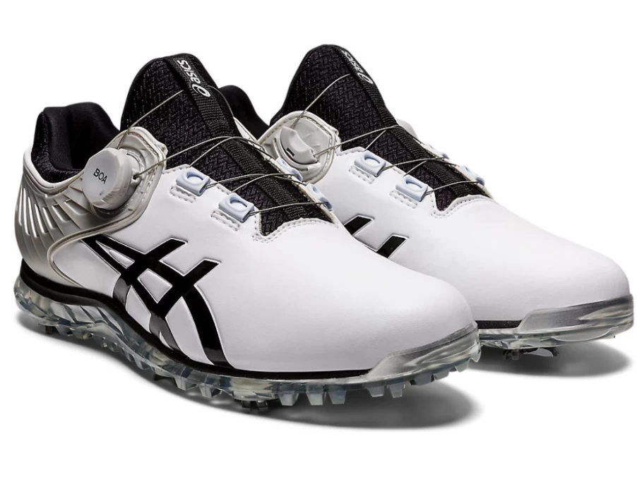 ASICS Men's GEL-ACE PRO 5 BOA Running Shoes - White/Black