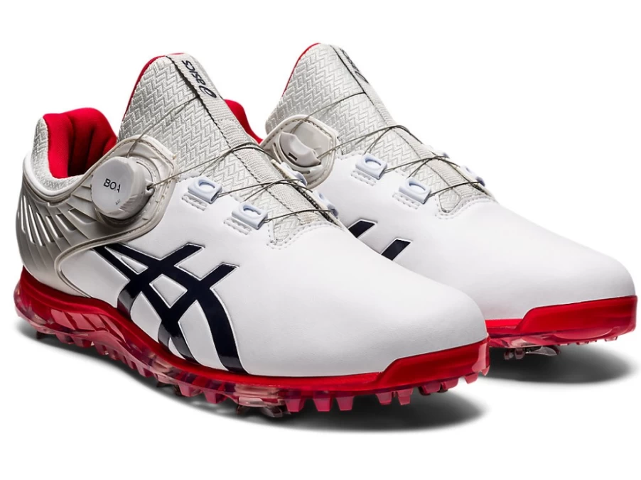 ASICS Men's GEL-ACE PRO 5 BOA Running Shoes - White/Peacoat