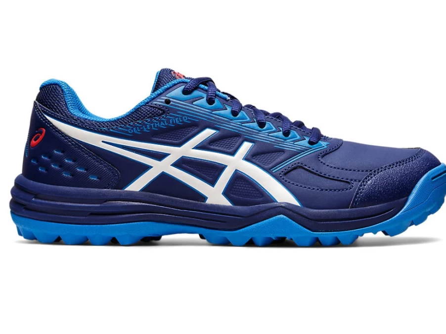 ASICS GEL-LETHAL FIELD Men's Running Shoes - Dive Blue/White - High-Performance Athletic Footwear