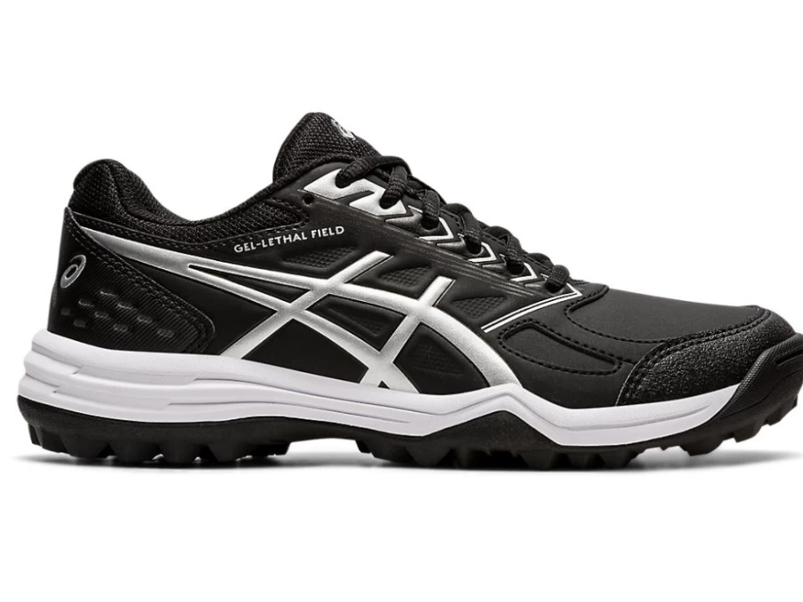 ASICS Women's GEL-LETHAL FIELD Running Shoes - Black/Pure Silver