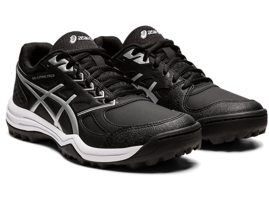 ASICS Women's GEL-LETHAL FIELD Running Shoes - Black/Pure Silver
