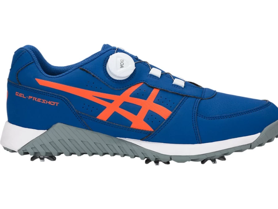 ASICS GEL-PRESHOT BOA Men's Running Shoes - Imperial/Nova Orange