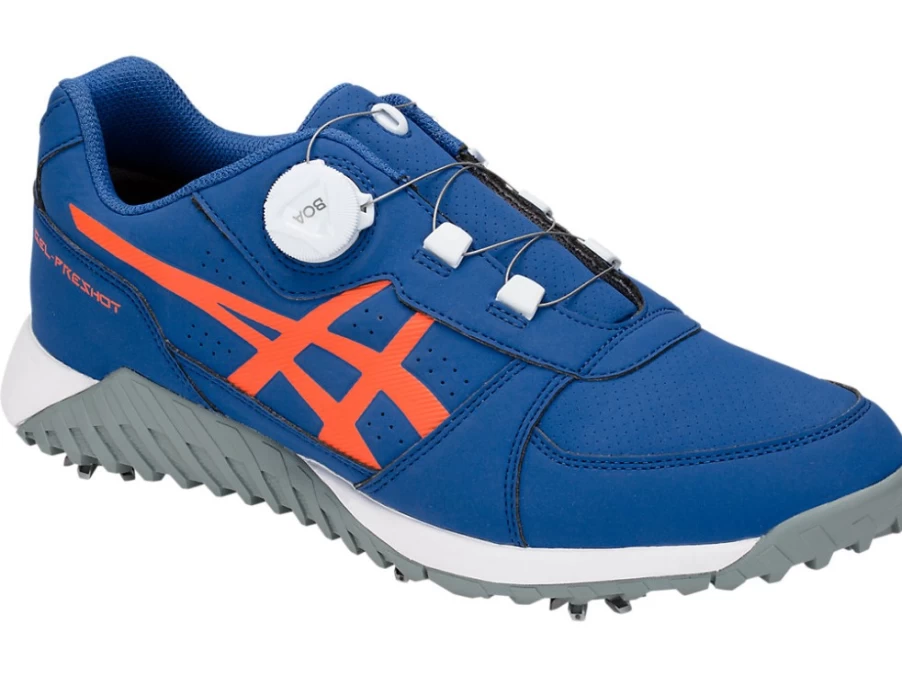 ASICS GEL-PRESHOT BOA Men's Running Shoes - Imperial/Nova Orange