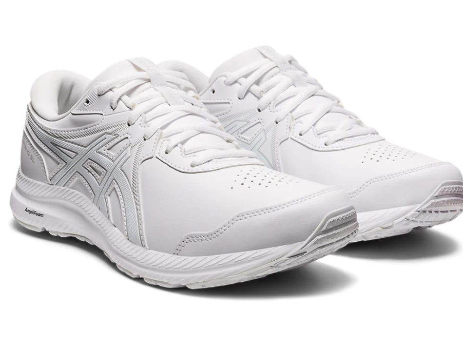 ASICS Men's GEL-Contend Walker Running Shoes in White/White - Lightweight Comfort for Daily Walking