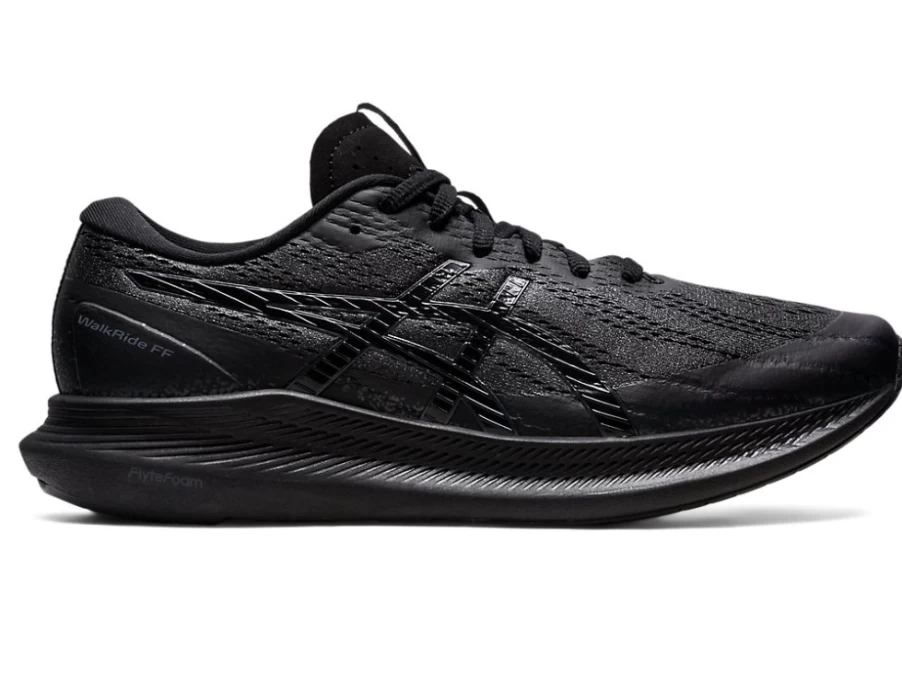 ASICS WALKRIDE FF Women's Running Shoes - Black/Graphite Grey