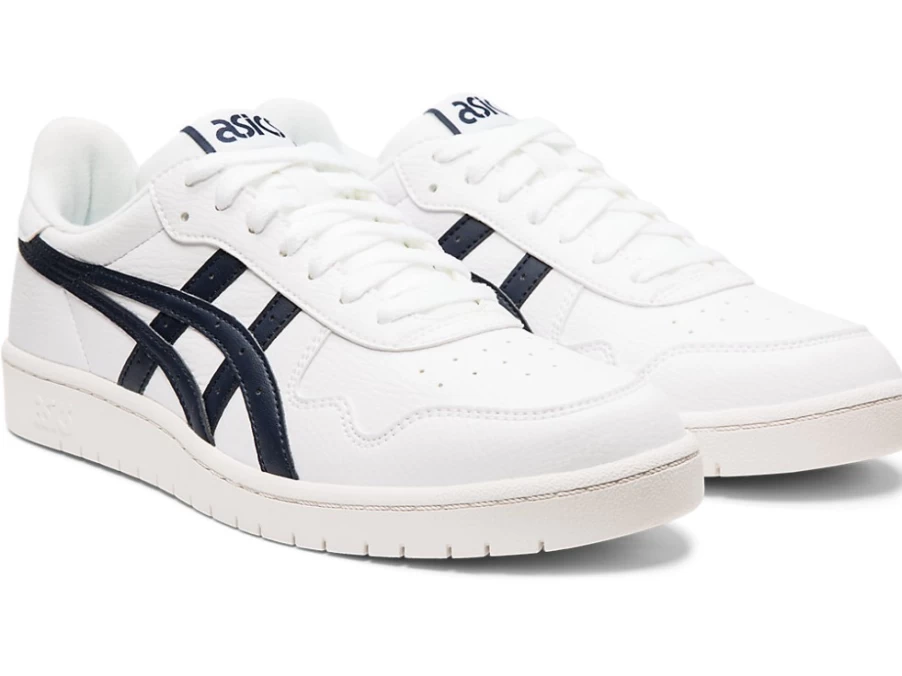 ASICS Unisex White/Midnight Japan S Sneakers - Comfortable Athletic Shoes for Men & Women