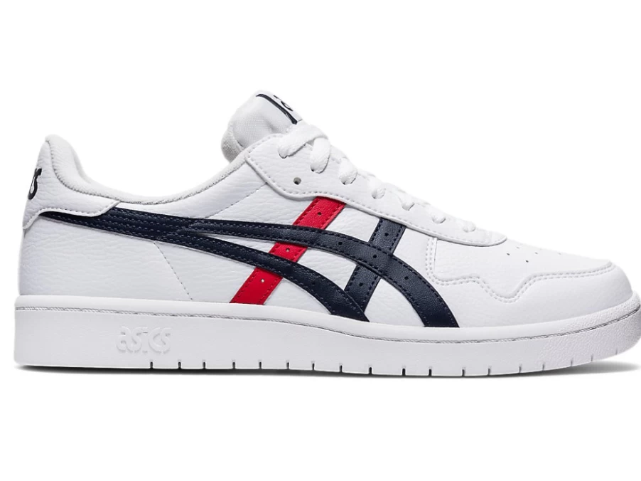 ASICS Unisex JAPAN S Sneakers in White/Midnight - Comfortable Athletic Shoes for Men and Women