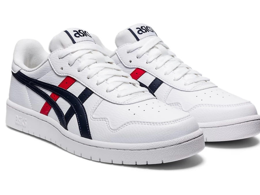 ASICS Unisex JAPAN S Sneakers in White/Midnight - Comfortable Athletic Shoes for Men and Women