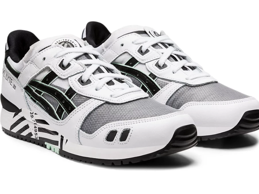 ASICS GEL-LYTE III OG Women's Sneakers in White/Black - Classic Running Shoes