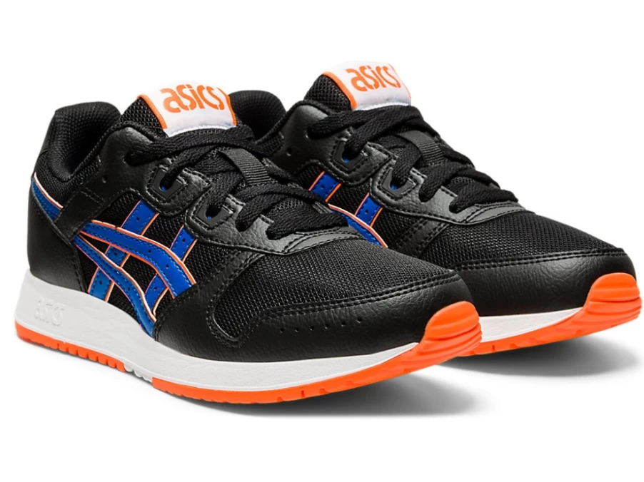 ASICS LYTE CLASSIC Kids' Sneakers in Black/Tuna Blue - Grade School Running Shoes