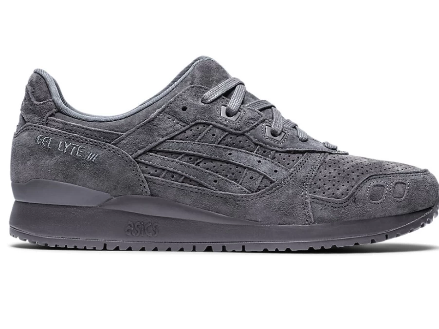 ASICS GEL-LYTE III Unisex Sneakers in Obsidian Grey - Comfortable Running Shoes for Men & Women