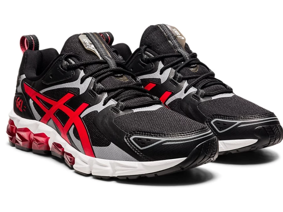 ASICS GEL-QUANTUM 180 Running Shoes for Men - Black/Classic Red