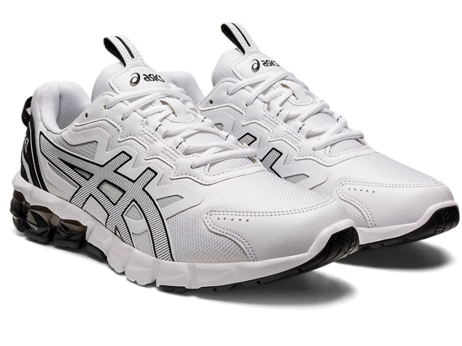 ASICS GEL-QUANTUM 90 3 Unisex Running Shoes - White/Black - Cushioned Comfort & Support