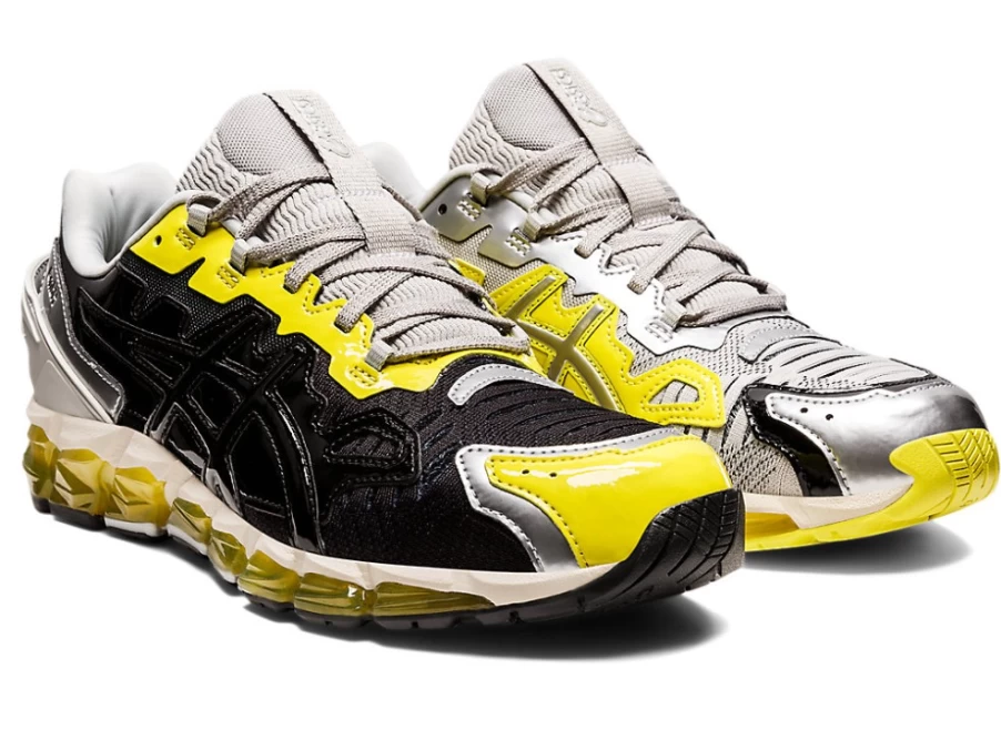 ASICS GEL-QUANTUM 360 6 Men's Running Shoes - Pure Silver/Sour Yuzu