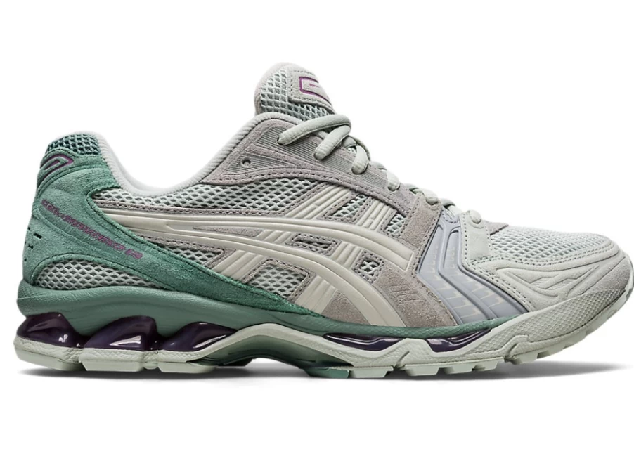 ASICS GEL-KAYANO 14 Light Sage/Smoke Grey Unisex Running Shoes