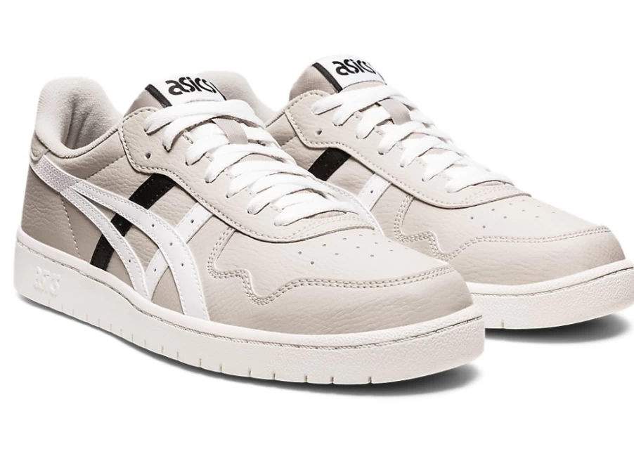 ASICS Unisex Oyster Grey/White JAPAN S Sneakers – Classic Comfort & Style
