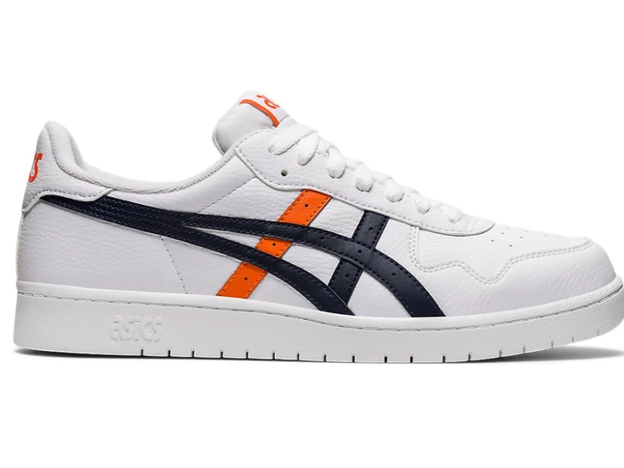 ASICS UNISEX White Marigold Orange JAPAN S Sports Shoes