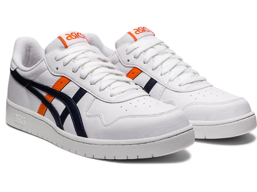 ASICS UNISEX White Marigold Orange JAPAN S Sports Shoes