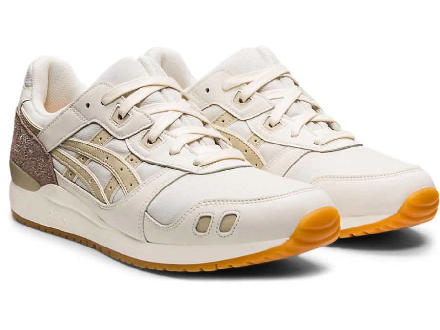 ASICS GEL-LYTE III OG Men's Sneakers in Cream/Putty - Retro Running Shoes