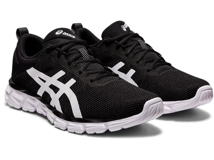 ASICS GEL-QUANTUM LYTE Unisex Running Shoes - Black/White - Lightweight Cushioned Sneakers