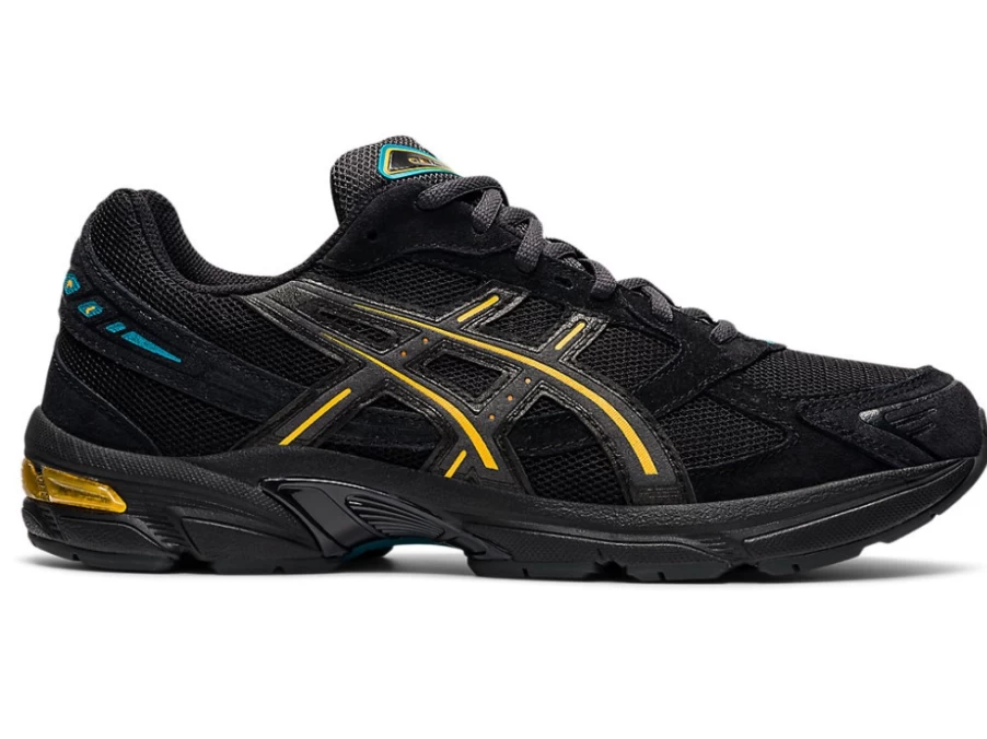 ASICS GEL-1130 Unisex Running Shoes in Black/Graphite Grey - Cushioned Comfort for Men & Women