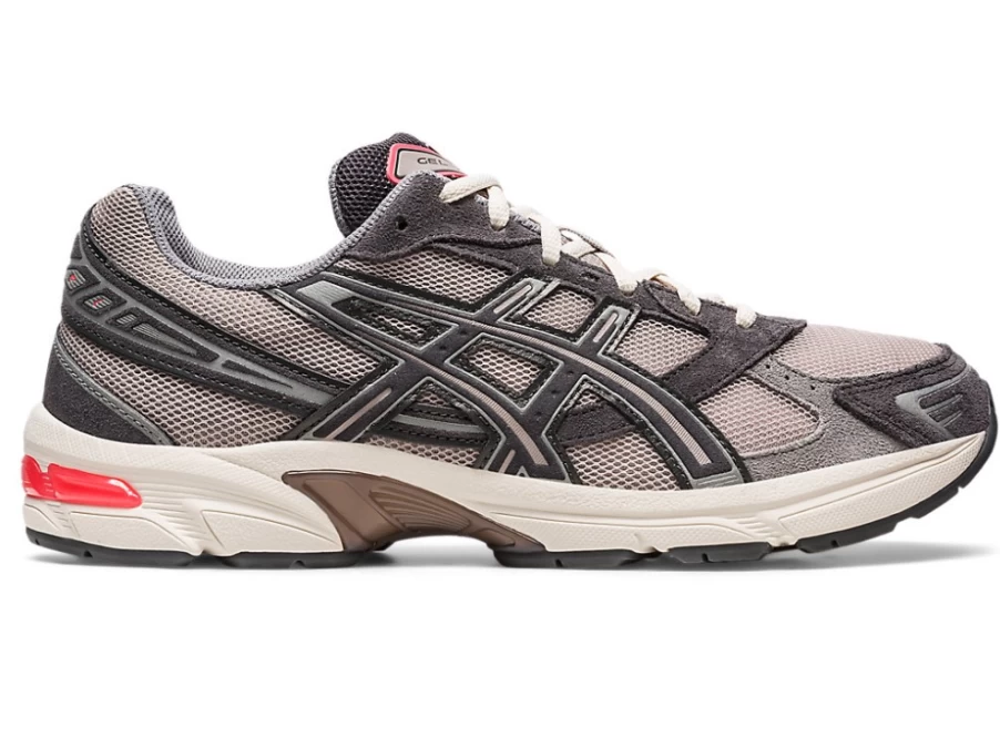 ASICS GEL-1130 Unisex Running Shoes in Moonrock/Obsidian Grey - Cushioned Comfort for Men & Women
