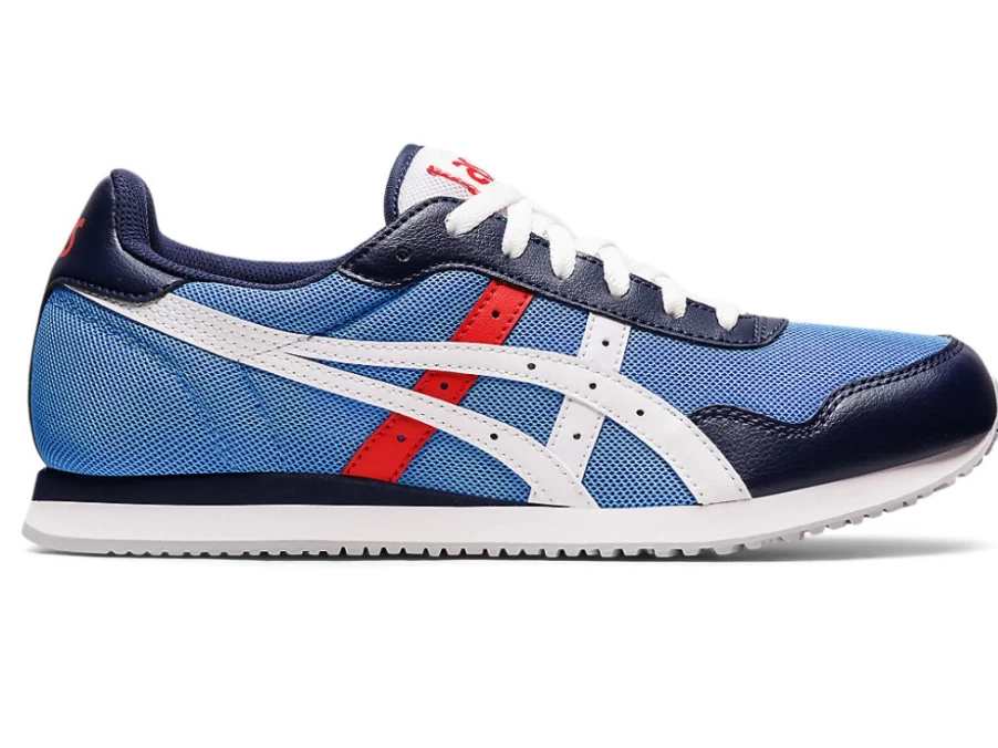 ASICS Men's TIGER RUNNER Sneakers in Blue Coast/White - Lightweight Running Shoes