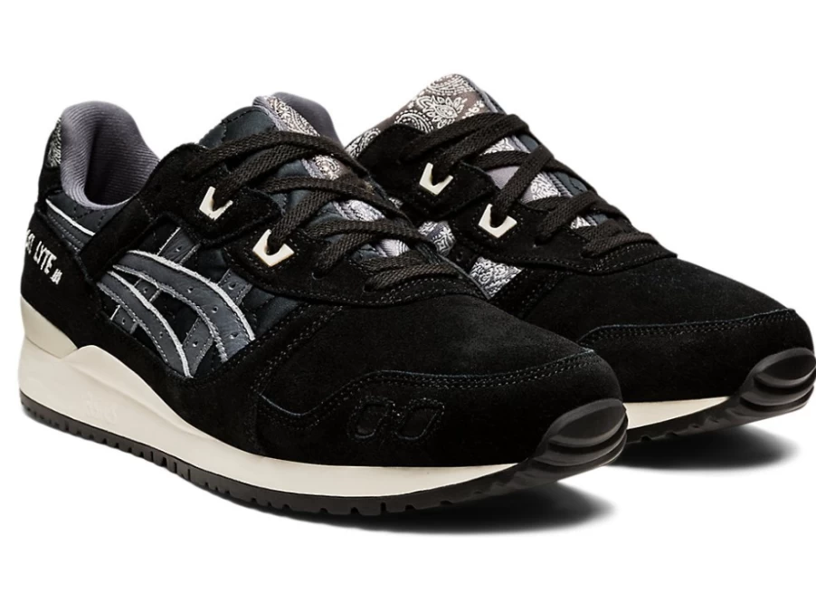 ASICS GEL-LYTE III OG Men's Sneakers - Black/Cream Retro Running Shoes