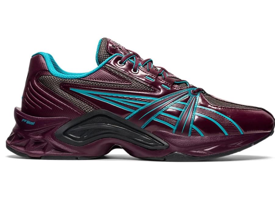ASICS PROTOBLAST Unisex Running Shoes in Deep Mars/Lagoon Colorway
