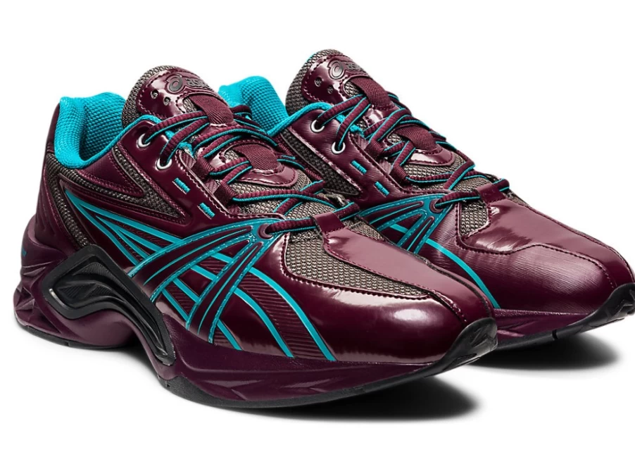 ASICS PROTOBLAST Unisex Running Shoes in Deep Mars/Lagoon Colorway