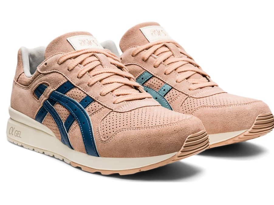 ASICS GT-II Men's Sneakers in Pale Apricot/Azure - Retro Running Shoes