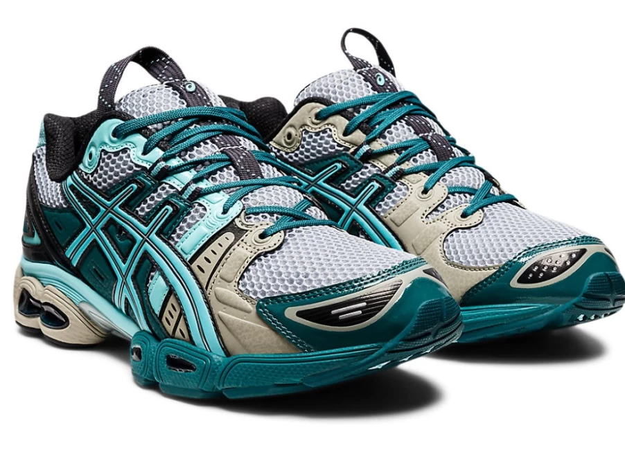 ASICS UB3-S GEL-NIMBUS 9 Unisex Running Shoes - Piedmont Grey/Aruba Blue