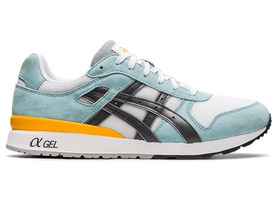 ASICS GT-II Men's Sneakers in White/Smoke Blue - Classic Running Shoes