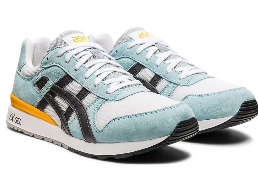 ASICS GT-II Men's Sneakers in White/Smoke Blue - Classic Running Shoes