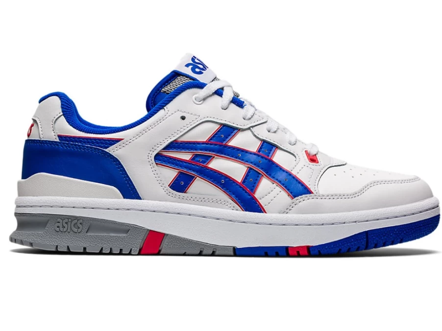ASICS EX89 Unisex Sneakers in White/Illusion Blue - Retro Running Shoes