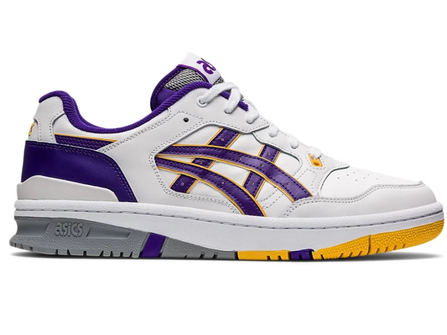 ASICS EX89 White Gentry Purple Unisex Sneakers