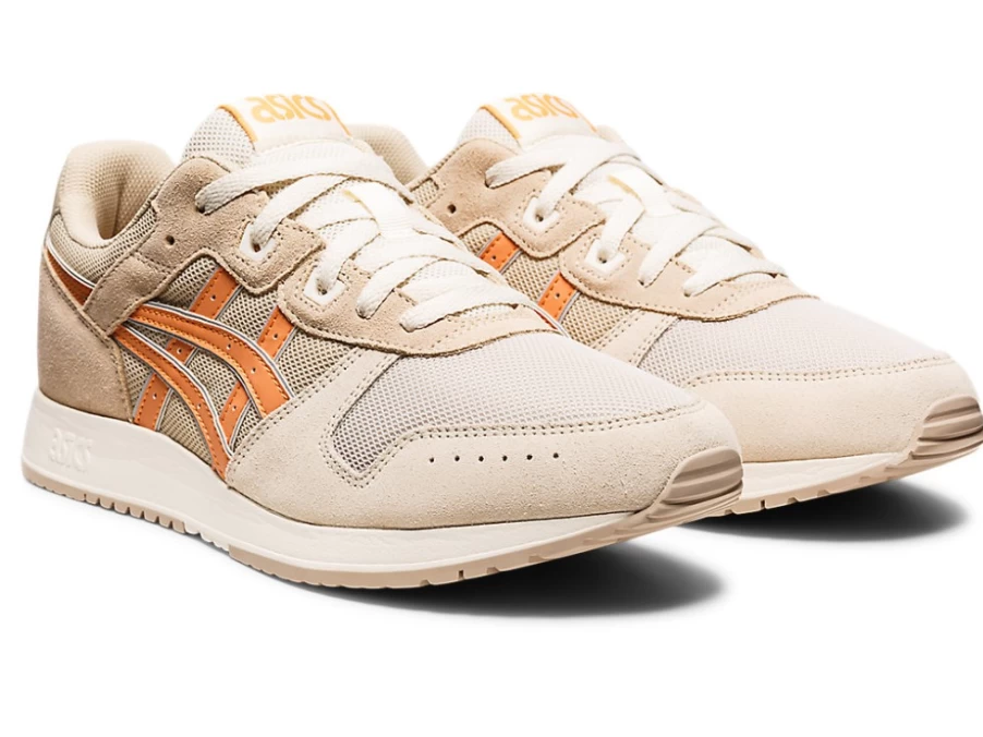 ASICS LYTE CLASSIC Unisex Sneakers in Smoke Grey/Terracotta – Retro Running Shoes