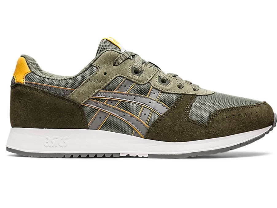 ASICS LYTE CLASSIC Unisex Sneakers in Lichen Green/Clay Grey - Retro Running Shoes