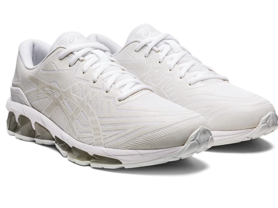 ASICS GEL-QUANTUM 360 VII Unisex Running Shoes - White/White - Cushioned Comfort & Support
