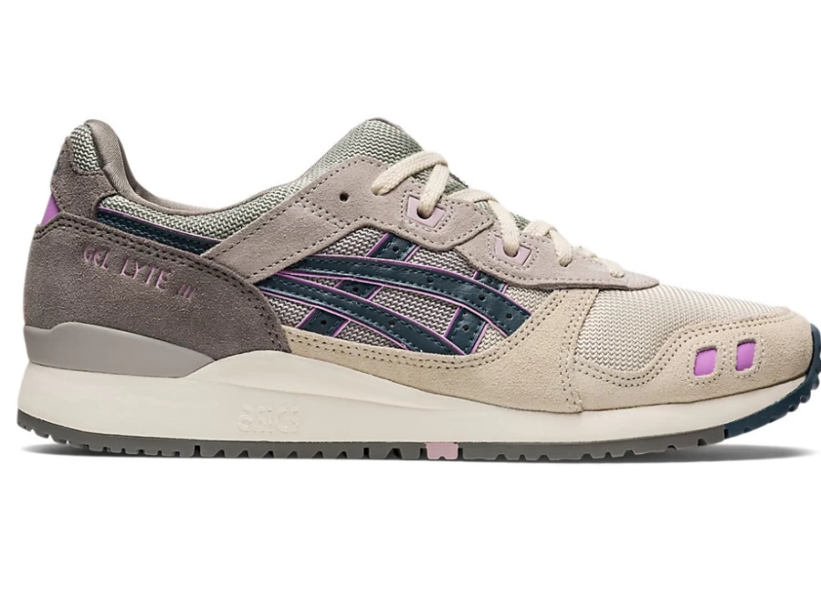 ASICS GEL-LYTE III OG Unisex Sneakers in Smoke Grey/Ironclad - Retro Running Shoes