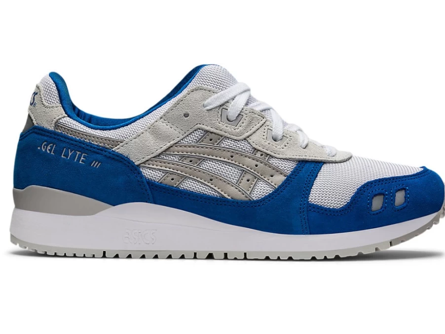 ASICS GEL-LYTE III OG Unisex Sneakers in White/Oyster Grey - Retro Running Shoes
