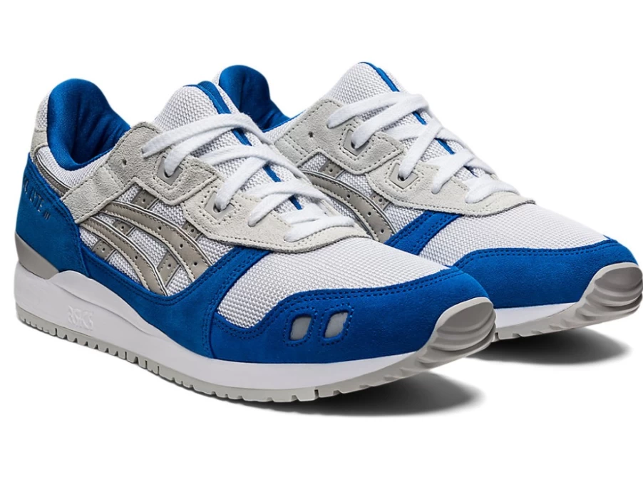 ASICS GEL-LYTE III OG Unisex Sneakers in White/Oyster Grey - Retro Running Shoes